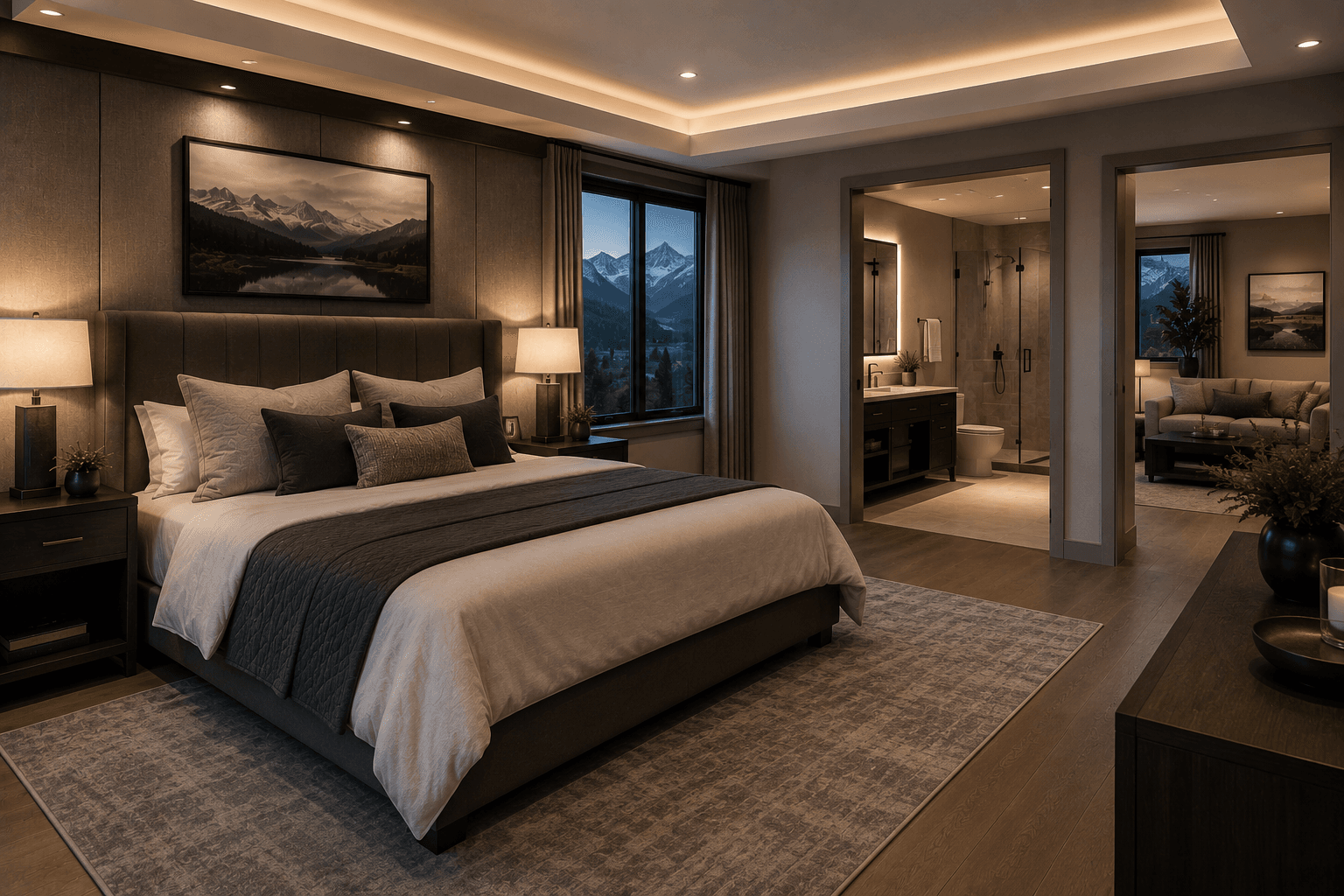 Bedrooms & Guest Suites