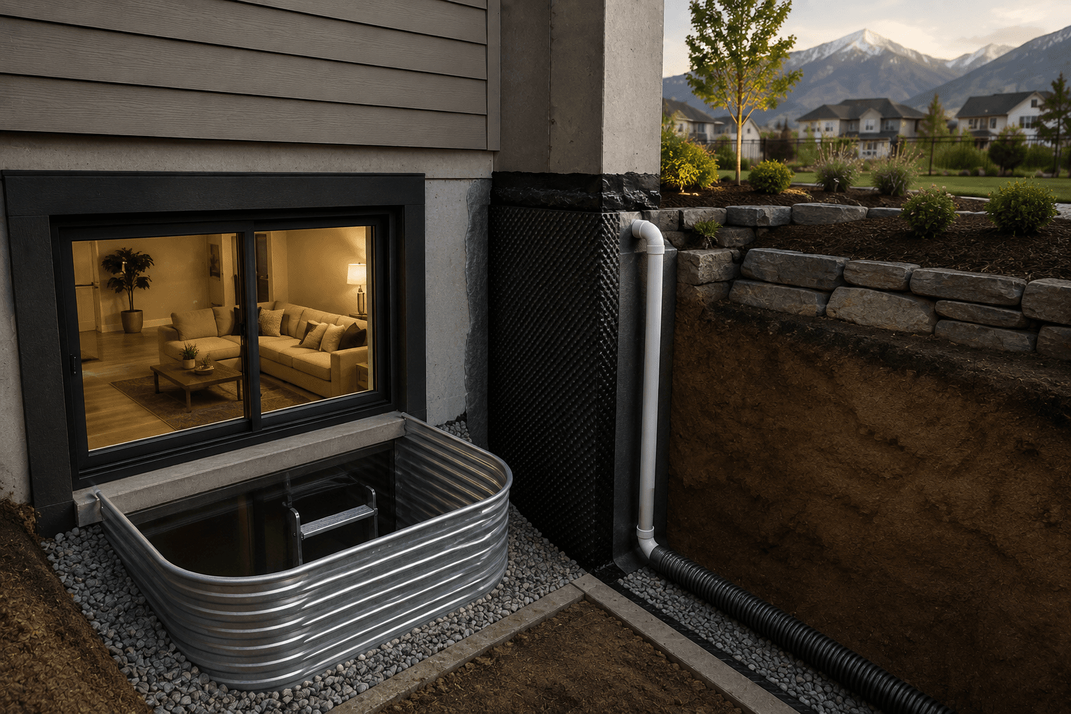 Egress Windows & Waterproofing