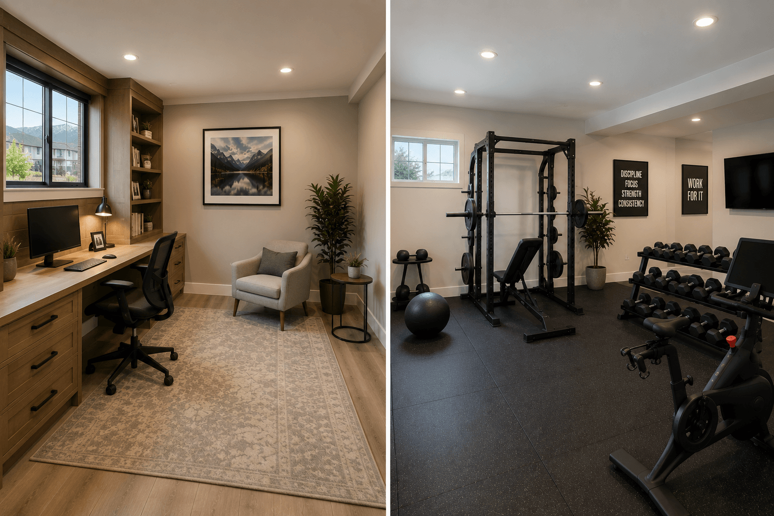 Home Offices & Gyms